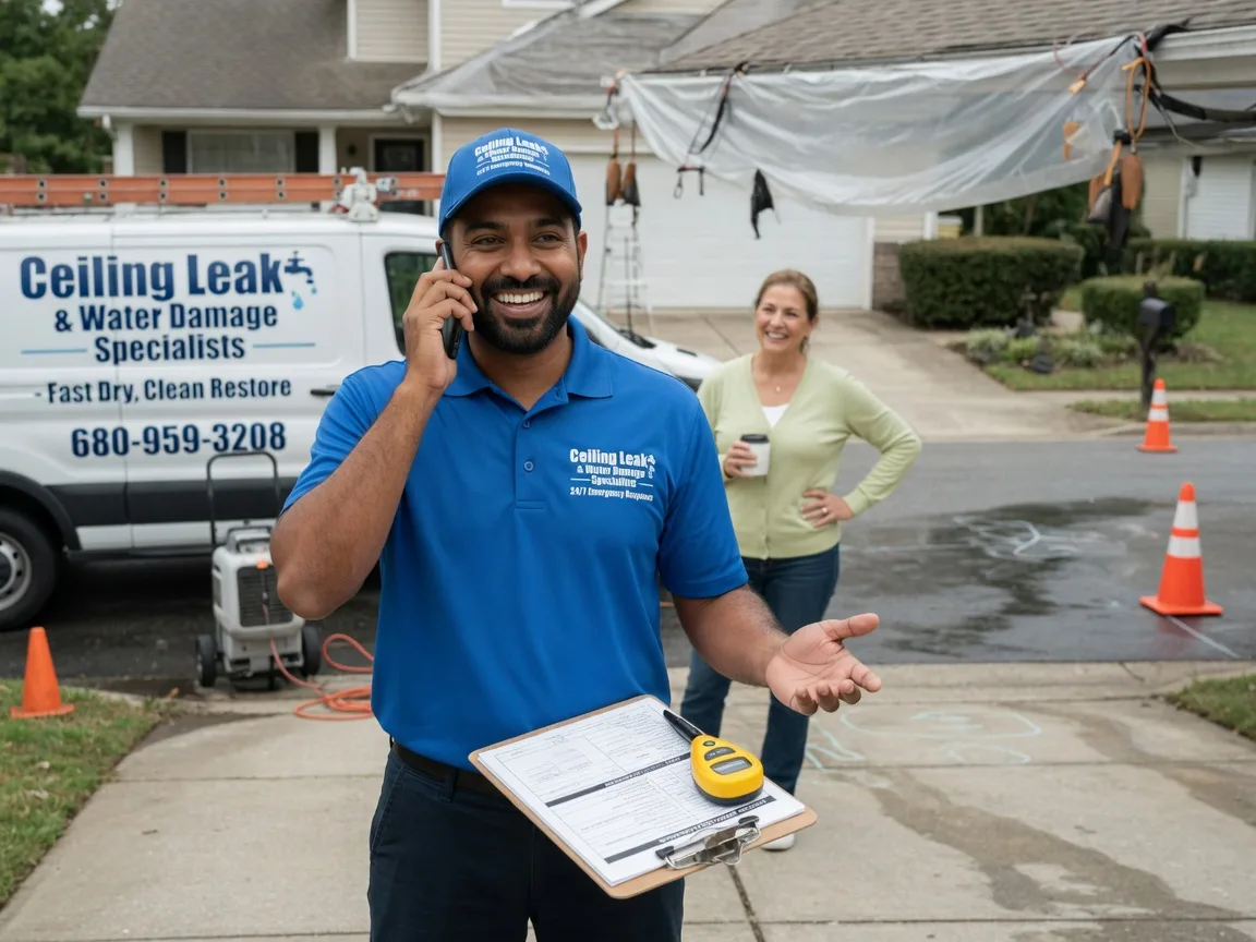 Ceiling Leak Cleanup Government Camp, OR FAQs